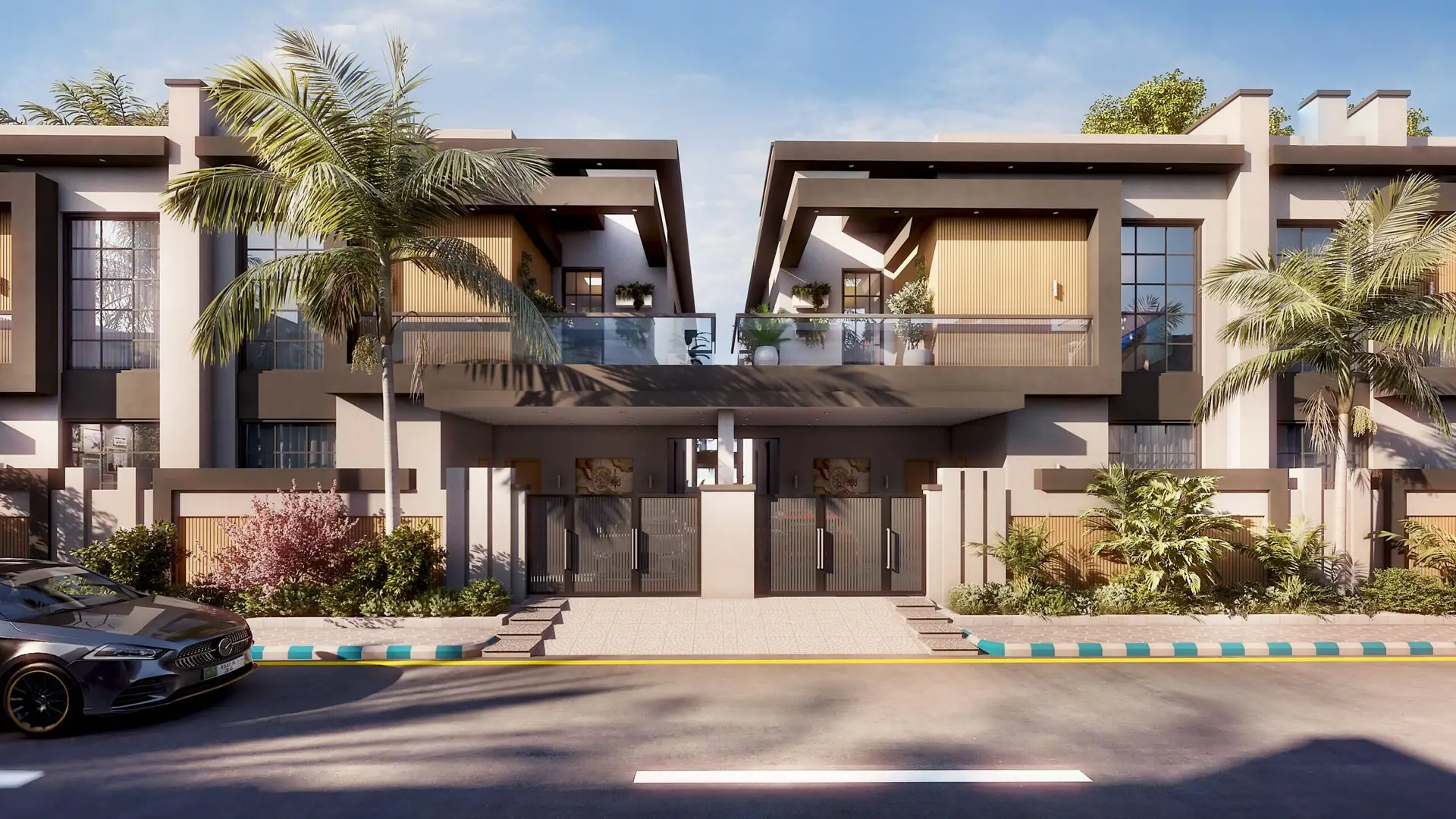 10 Marla Villa Front View