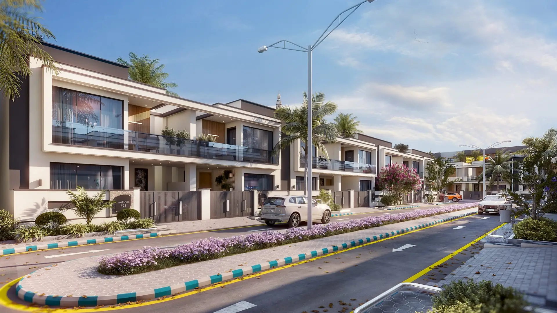 8 Marla Villa Street View